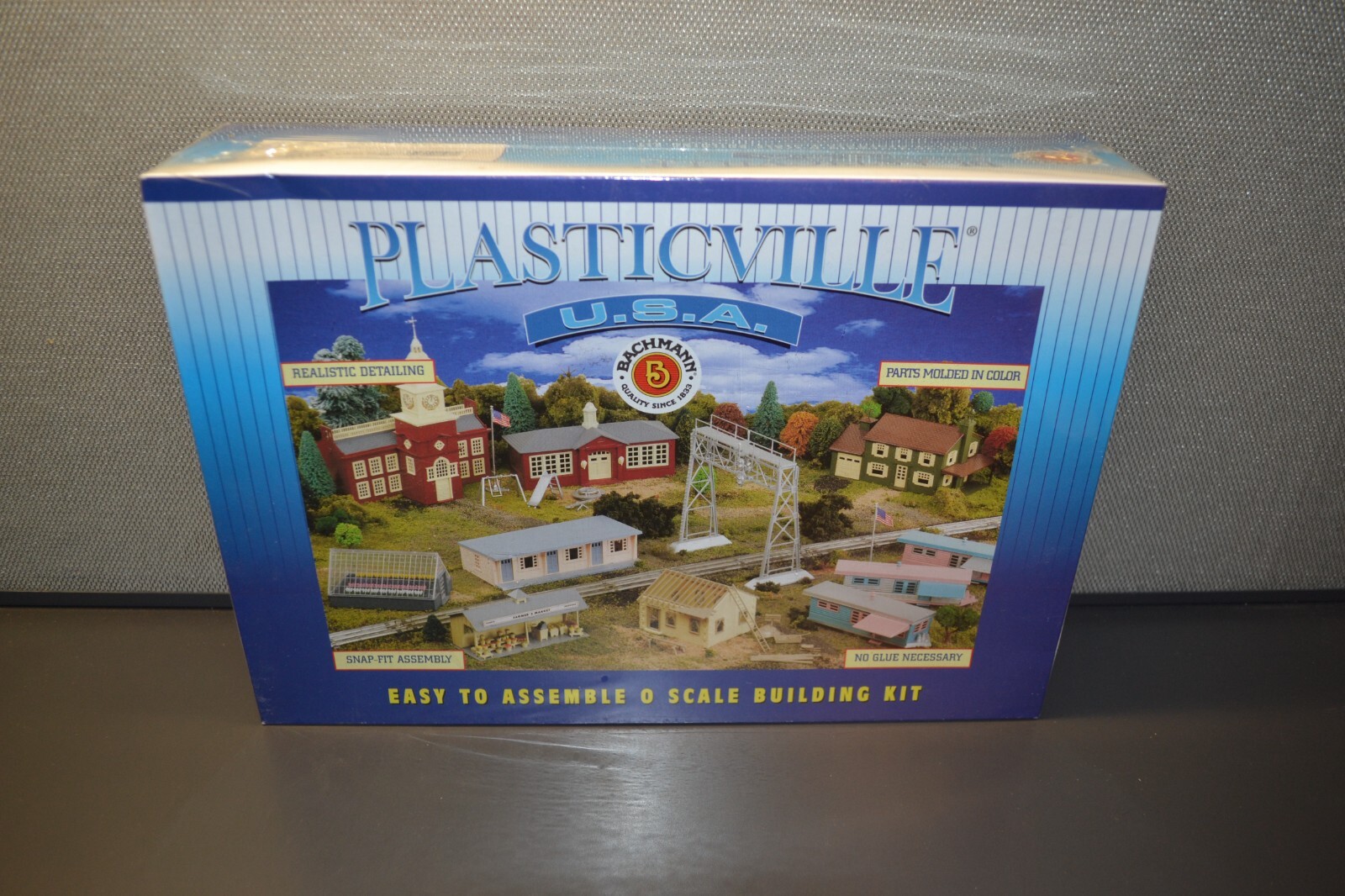 O Scale Rv Bachmann Plasticville USA #45612 - O Scale Trailer Park (3 Trailers ...