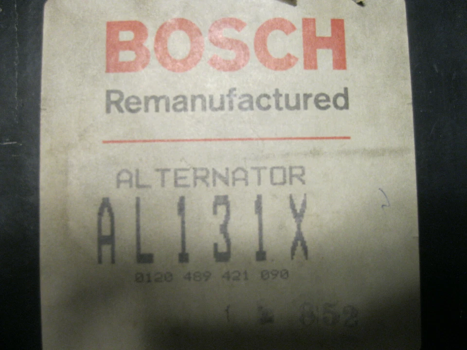 Alternator Bosch AL131X Reman fits 1988 Pontiac LeMans 1.6L-L4 Foto 2 de 4