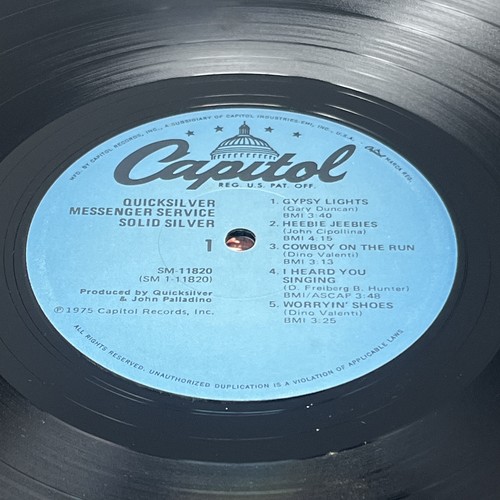Quicksilver Messenger Service - Solid Silver Vinyl LP Very Good (VG)/Very Good ( - Picture 5 of 6