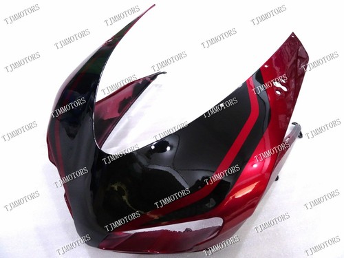 For 07-11 Ducati 848/1098/1198 Red Black ABS Injection Mold Bodywork Fairing Kit - Picture 3 of 9