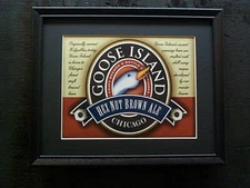 GOOSE ISLAND HEX NUT ALE   BEER SIGN   #27