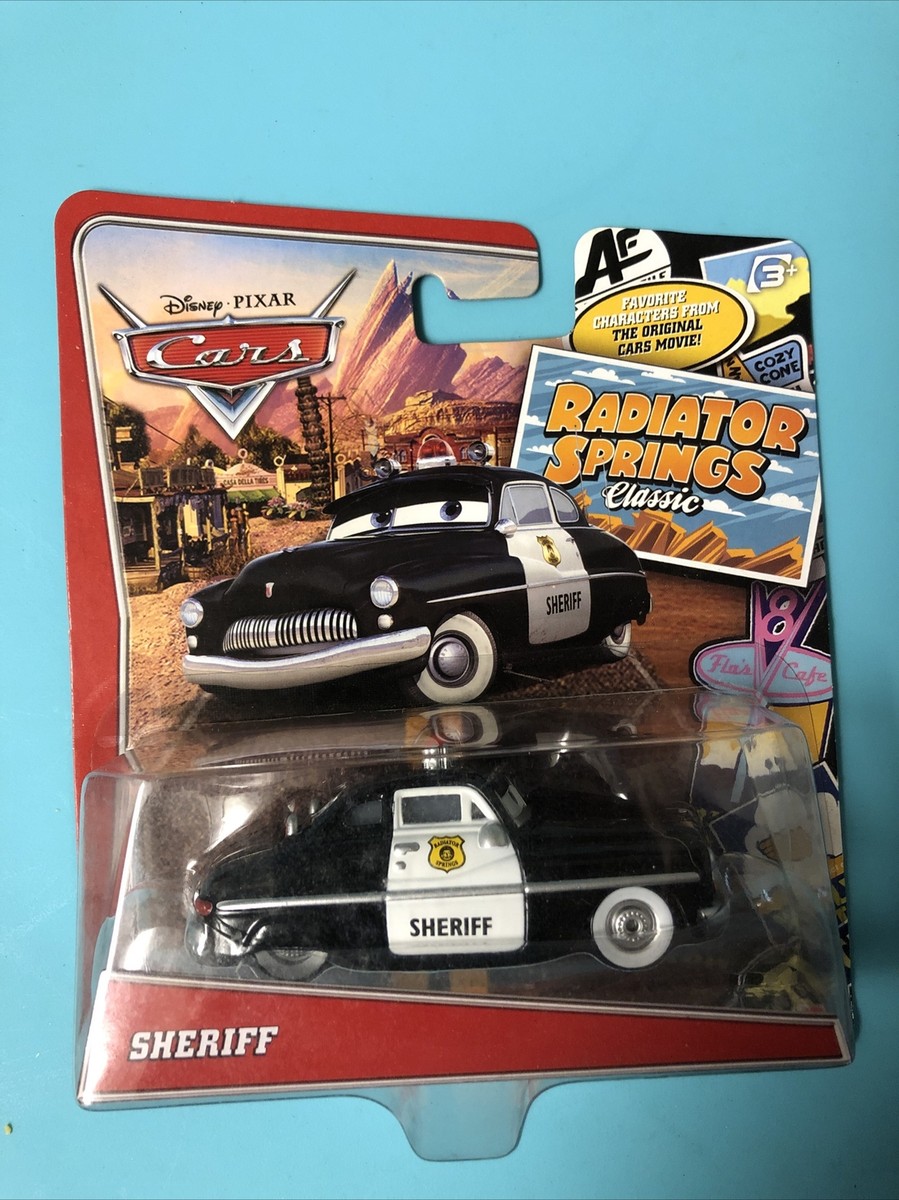 DISNEY PIXAR CARS SHERIFF RADIATOR SPRINGS CLASSIC POLICE ***BRAND