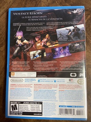 Ninja Gaiden 3: Razor's Edge for the Nintendo Wii U- Brand New