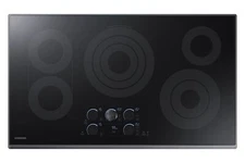Samsung NZ36K7570RG/AA 36" Black Electric Cooktop with Sync Elements NZ36K7570RG