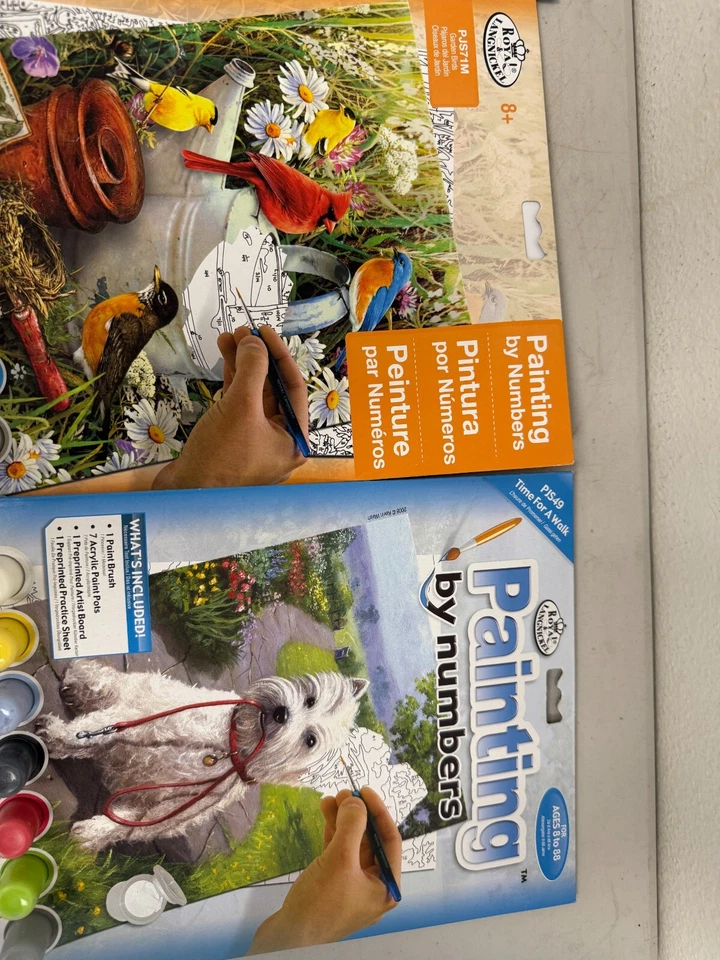 Lot of  3 Royal & Langnickel Painting by Numbers ~ Winter Wonderland - image 4 of 4