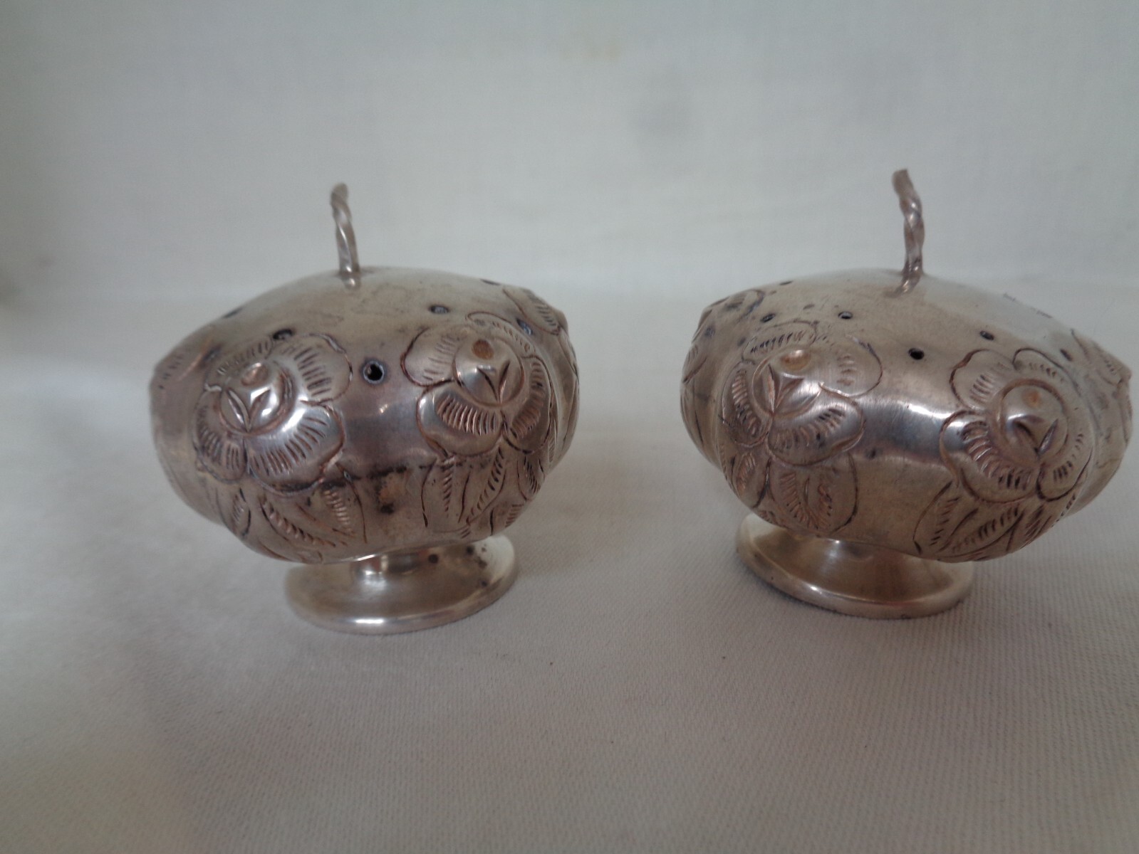 Sterling Silver (925) Salt and Pepper Pots eBay