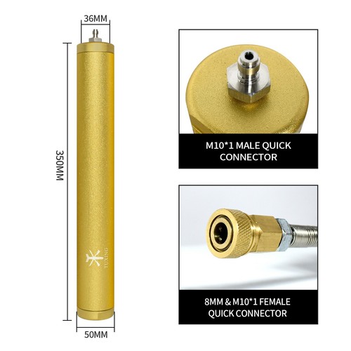 TUXING 4500Psi Air Compressor filter,Pcp Water Oil Separator Molecular Sieve - Picture 4 of 6