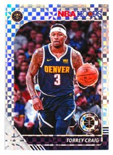 2019-20 PANINI HOOPS PREMIUM STOCK #50 TORREY CRAIG CHECKERBOARD PRIZM /149 QTY