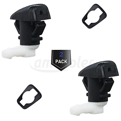 2 PCS Windshield Washer Nozzles Wiper Spray Replacement Fit For 2013-2016 - Picture 5 of 7