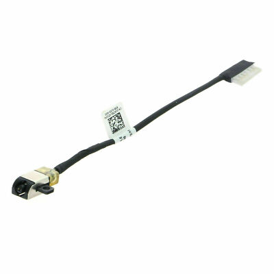 DC Power Jack with cable For Dell Inspiron 15 5570 5575 17 5770 P75F laptop DC-IN Flex Cable