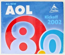 AOL 8.0 Kickoff America Online Collectible / Install Disc, Vintage AOL CD, Rare