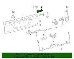 Toyota Genuine Land Cruiser 07-12 Back Door Inside Handle  OEM 69291-60030 - Image 3 of 3
