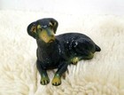 Vintage New-Ray Soft Rubber Dobermann Dog Toy Figure