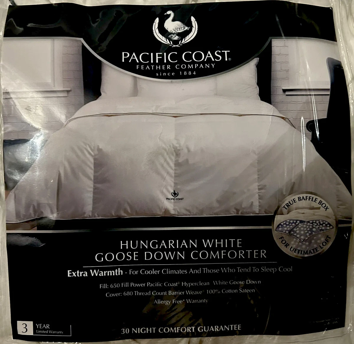 Pacific coast feather clearance comforter