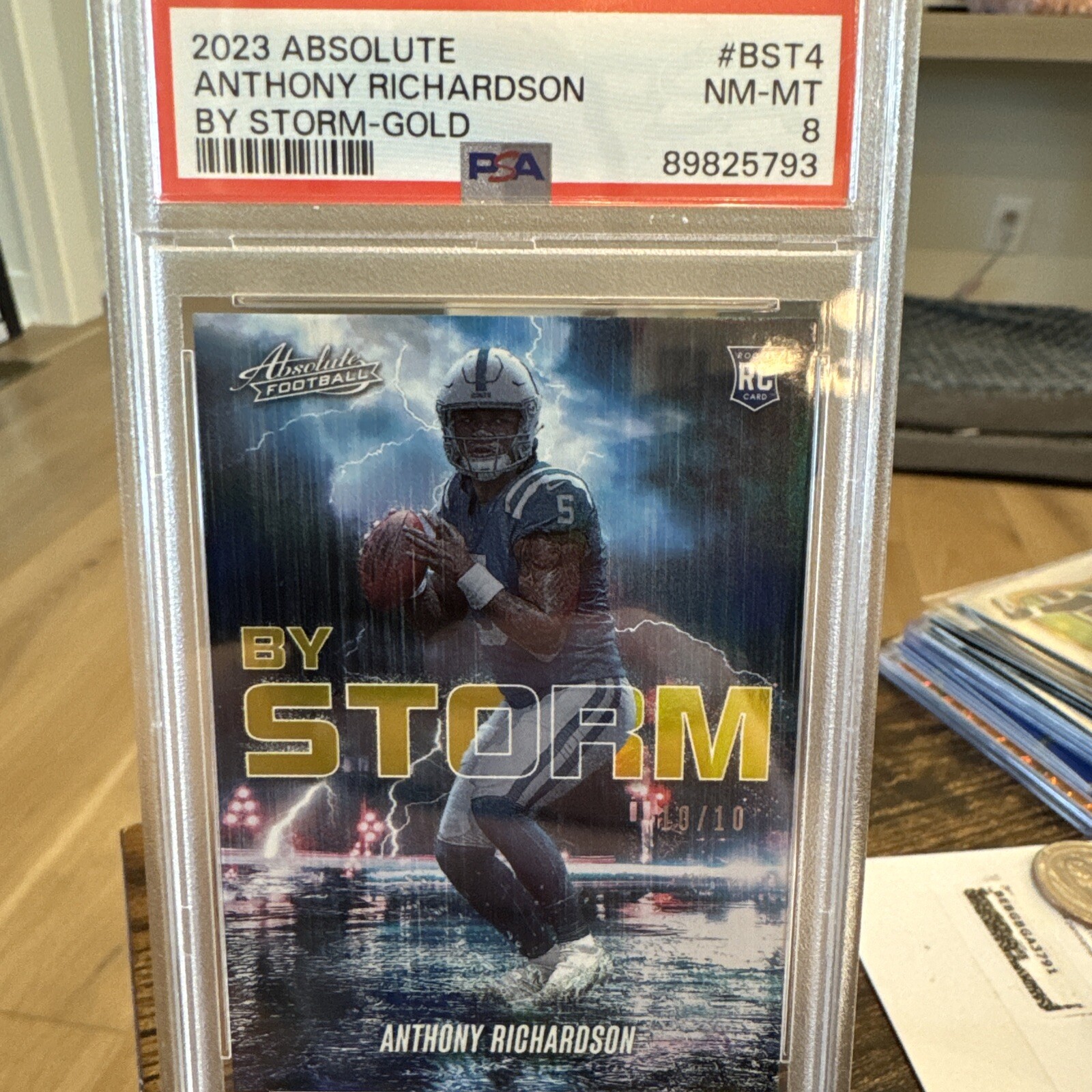 Anthony Richardson Panini Absolute By Storm #BST4 Gold