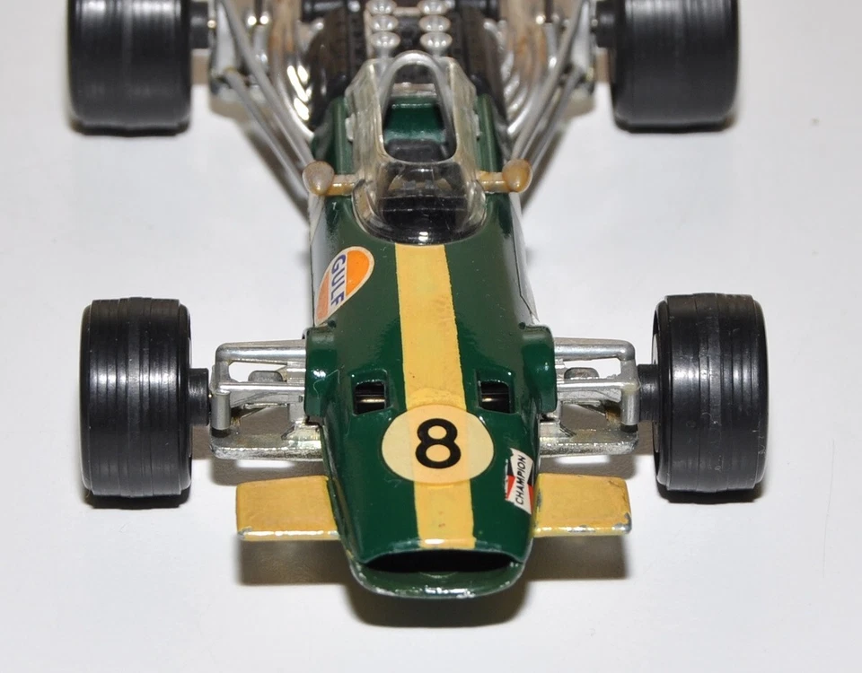 Politoys F 9 BRABHAM BT 26 F1 scala 1:32 verde 1970 - Immagine 3 di 4