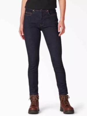 Dickies Women s Perfect Shape Denim Skinny Fit Jeans Sz. 22 NEW  BLUE