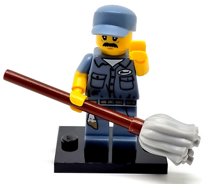 LEGO Minifigures 71011  Serie 15 FIGUR Nr.09 Hausmeister