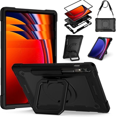 Case for Samsung Galaxy Tab S10+ /S9 FE+/S9+ 5G 12.4'' Shockproof Stand Full Body