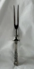 Vtg Gorham Kensington Sterling Silver Handled Meat Carving Roast Fork 1880s