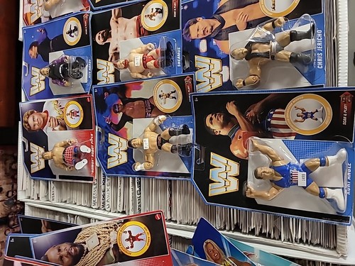 WWE Mattel Retro Set Of 12 Figures Hardy Rollins Mr T Braun Jericho Angle Etc - Picture 9 of 12