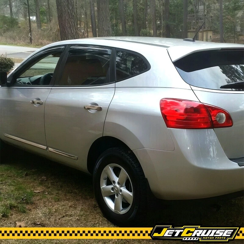 Se adapta a 09-13 Nissan Rogue 14-15 Rogue Select acrílico viseras de ventana protector solar de lluvia Foto 2 de 4