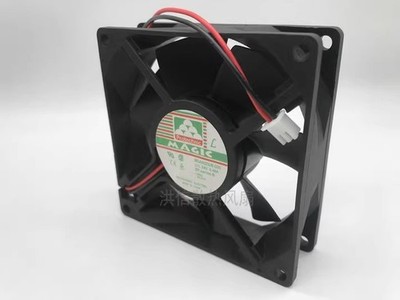 MAGIC MGA8024UB-O25 DC24V 0.48A 80*25MM 2-pin high airflow dual ball cooling fan