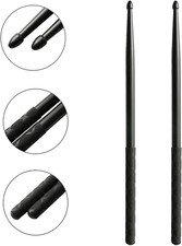 Nylon Drum Sticks for Drum Set 5A Light Durable Plastic Exercise ANTI-SLIP Ha...