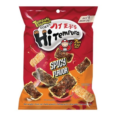 Tempura Seaweed, Algensnack im scharfen Tempuramantel, 40 g