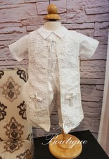 Baby Boy Christening Outfit, White, Blessing or Baptism Traje, Modelo Espa ol
