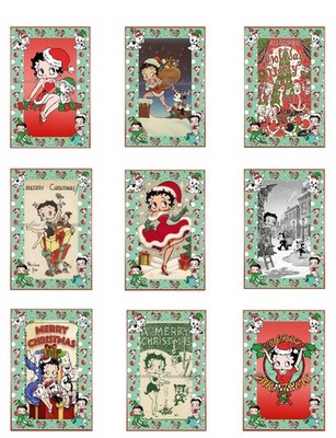 Betty's Vintage Christmas A Designer MULTI-SIZE SET Cotton Fabric Quilt Blocks