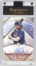 2024 Topps Luminaries Home Run Kings Autograph Pete Alonso #HRK-PA 22/25