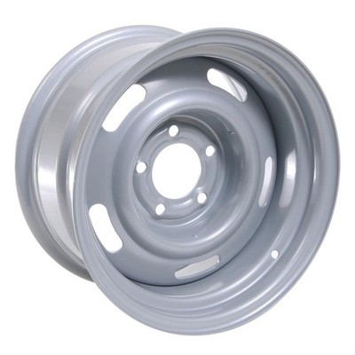 1 New 15x4 Vision 55 Rally Silver 5x120.65 5x4.75 ET0 Wheel Rim