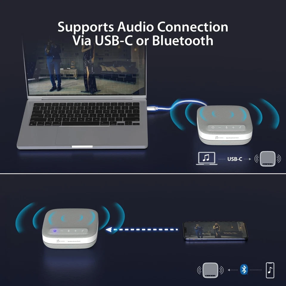 J5Create USB-C 4k Docking Station | 8 in 1 Functions | Retail $139.99 - Image 4 of 4