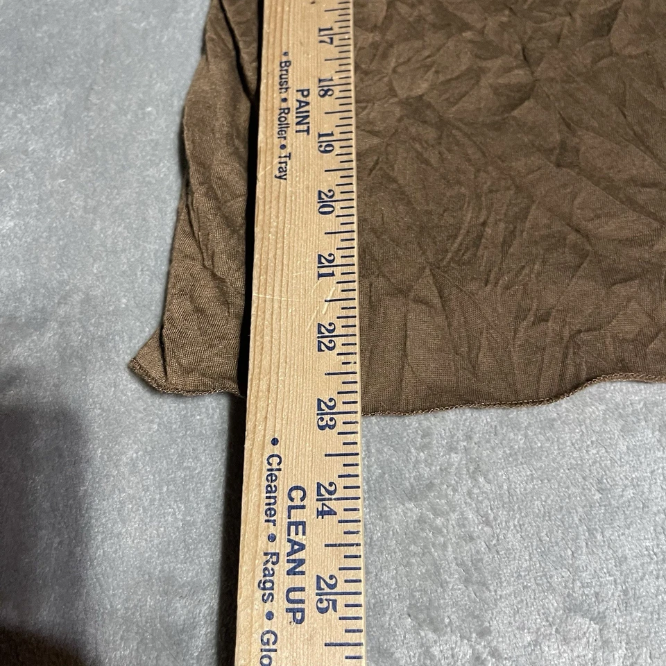 Top Y2K Charlotte Russe Cami Mujer Mediano Marrón Encaje Borde Espagueti Correa Hada Foto 2 de 4