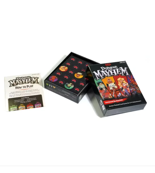 Dungeon Mayhem D&D Card Game 120 Cards Monster Madness Party Game - Image 4 of 4