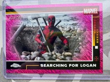 2025 Topps Chrome Deadpool Numbered Cards Bundle of 3