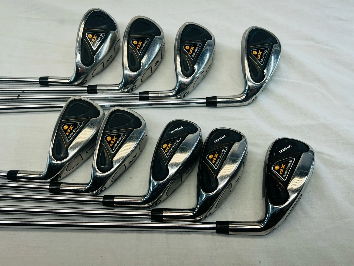 Turbo Power Iron Set Regular Flex Steel Golf Clubs for sale | eBay