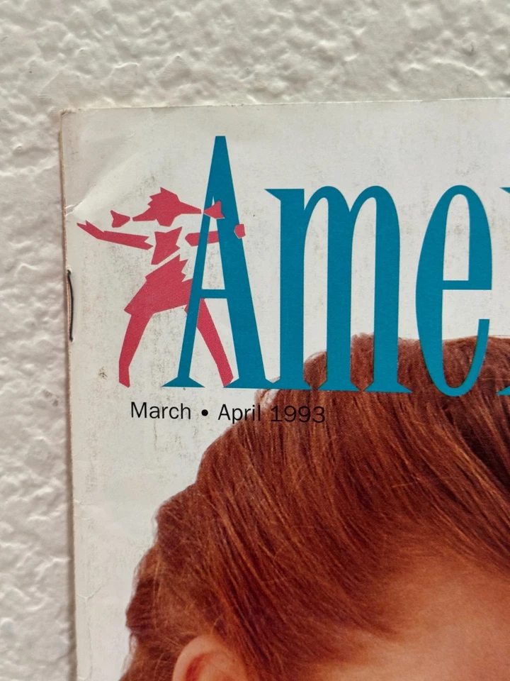American Girl Magazine, March/April 1993, The All-Animal Issue, uncut paper doll Foto 3 de 4