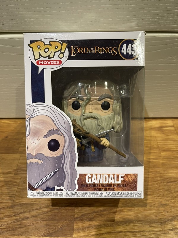 Funko Pop! Vinyl: The Lord of the Rings Gandalf #443 Rare Retired Edition