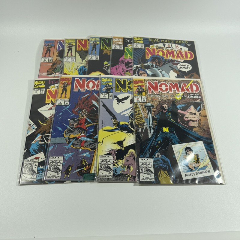 Nomad Comic Book Lot Of 9 Issues #1-9 Marvel Comics