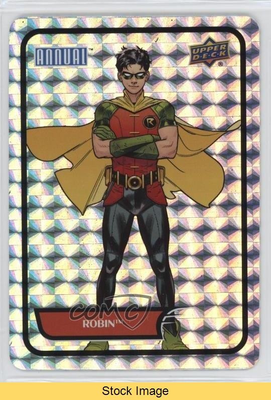 2023-24 Upper Deck DC Annual Backscatters Robin #B-5 READ 1fg3