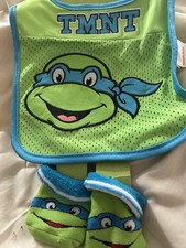 Ninja Turtle Bib And Booties