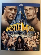 WWE Wrestlemania 29 2 Blu Ray Set LIKE NEW The Undertaker The Rock John Cena