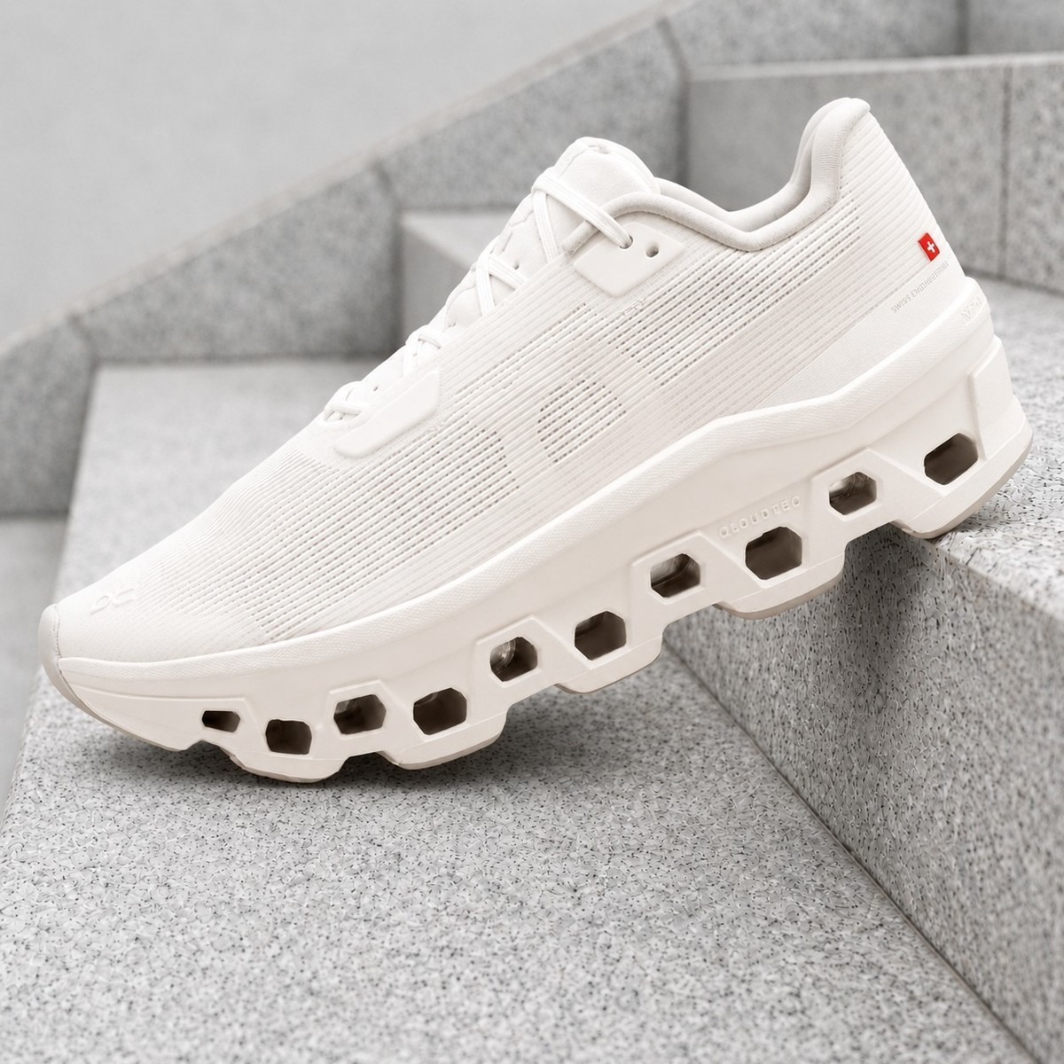 On Running Cloudmonster Void All White 3WF10491200 Womens New | eBay