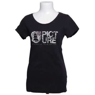 Picture Organic Clothing, T-shirt, Größe: L, Schwarz, Bio-Baumwolle, Print #aZE