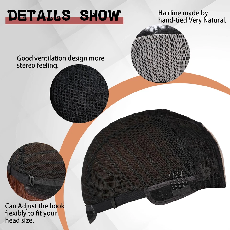 Africa Long Curly Wigs for Black Women Afro Kinky Curly Hair Wave Wig Full Cover - Image 3 of 4