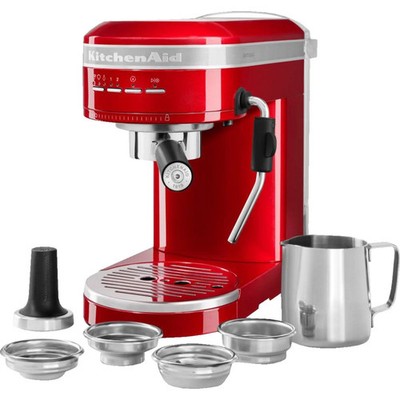 KitchenAid 5KES6503ECA ARTISAN Espressomaschine Liebesapfelrot (15 bar)