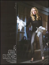 High Heels Nina Ricci Magazine Print Ad Women Fashion Long Legs shoes 2006-12B