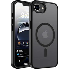 For iPhone 16e Phone Case Magnetic Translucent Slim Shockproof Cover